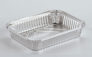 Aluminium food container Rectangular R51