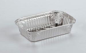 Aluminium food container Rectangular R52L